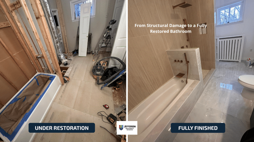 From Structural Damage to a Fully Restored Bathroom in Philly