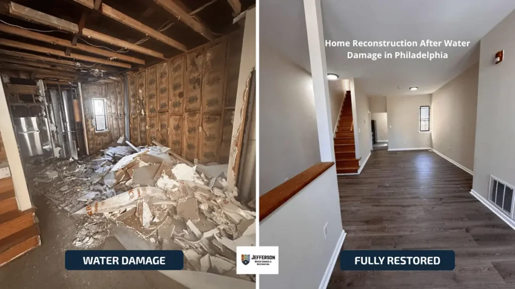 Home remodeling After Water Damage in Philadelphia