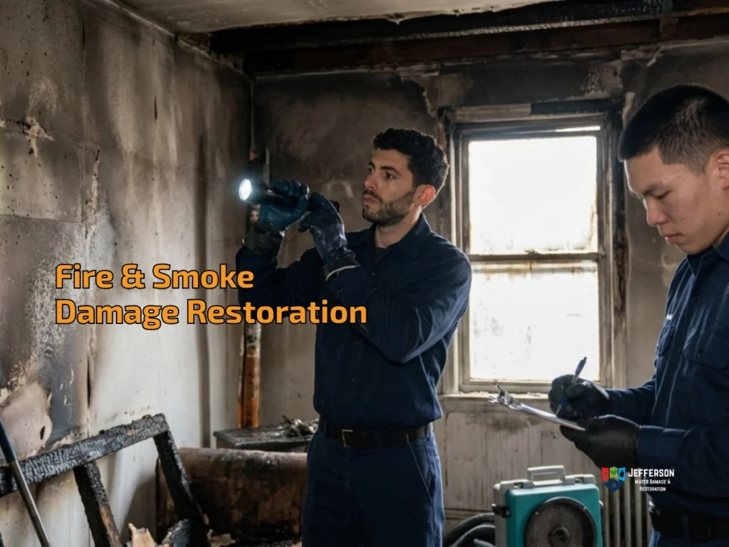 fire and smoke damage restoration service