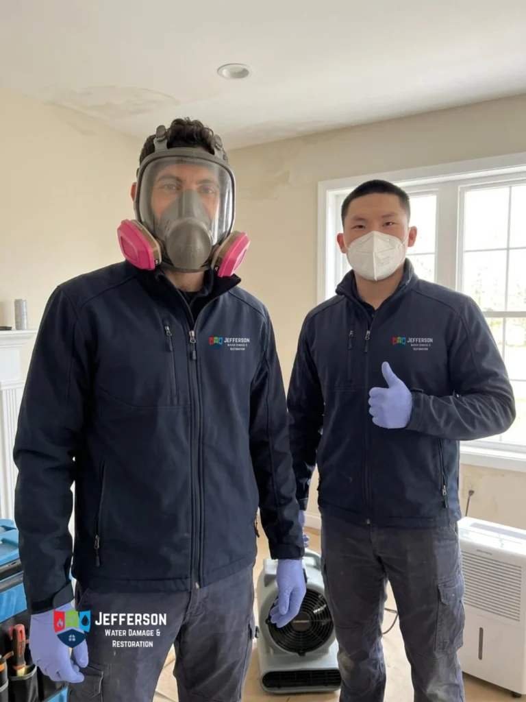 water damage restoration company philadelphia technicians