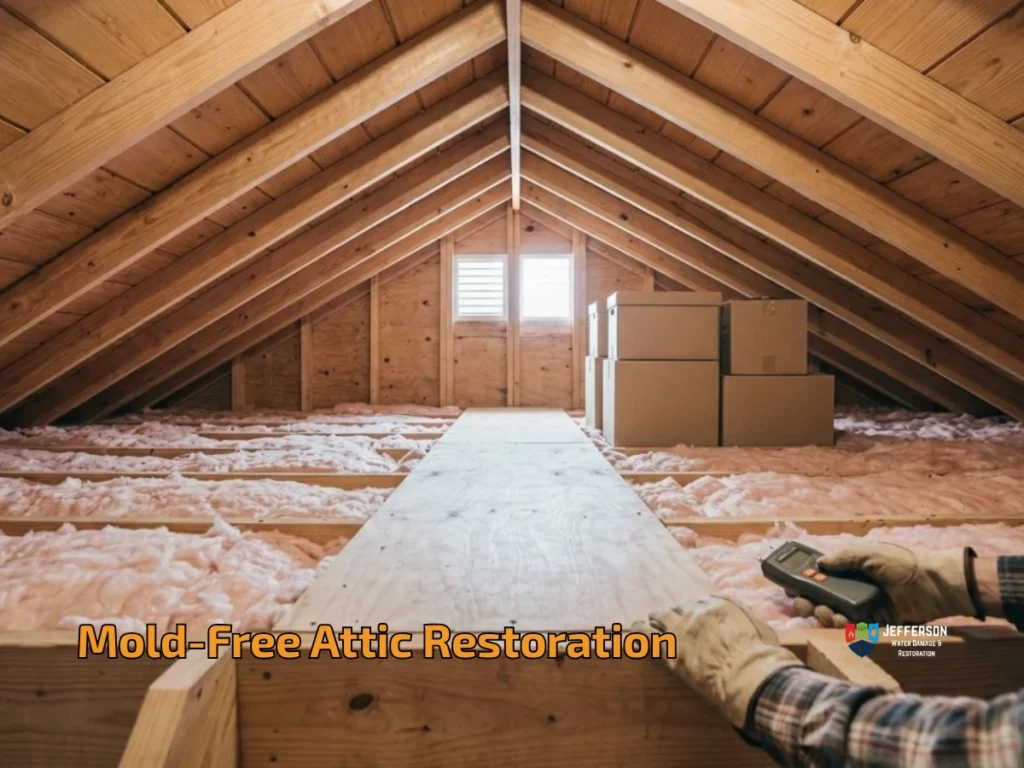 mold free attic restoration philly