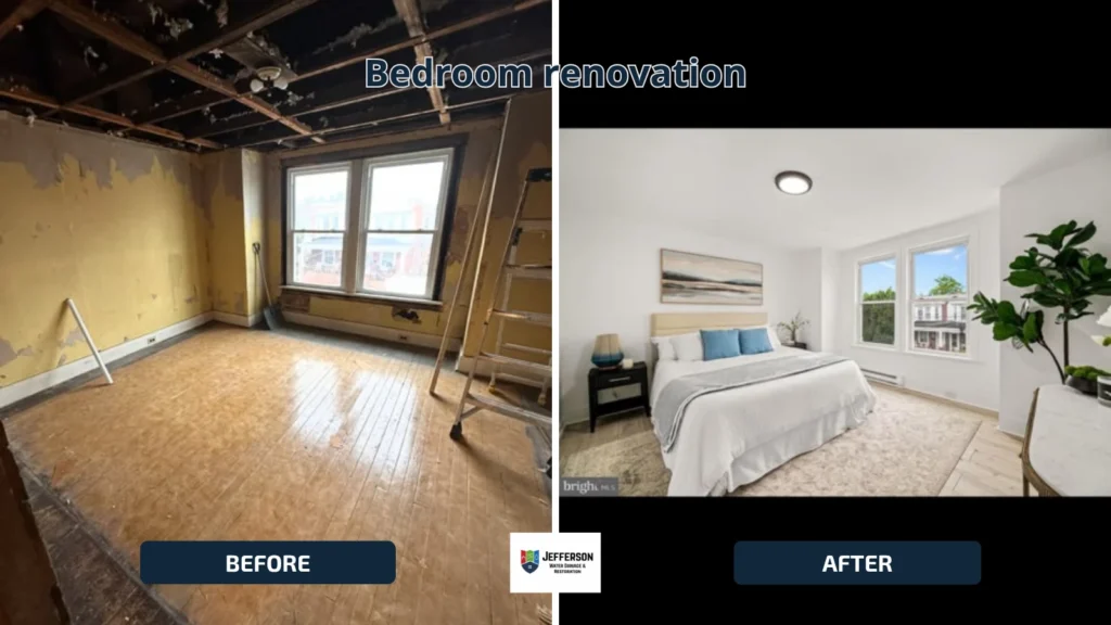 bedroom renovation