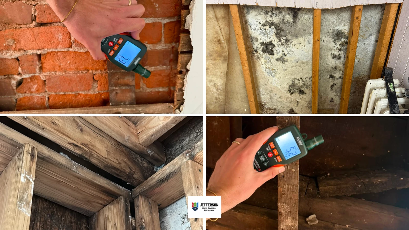 Professional mold measurement inspection