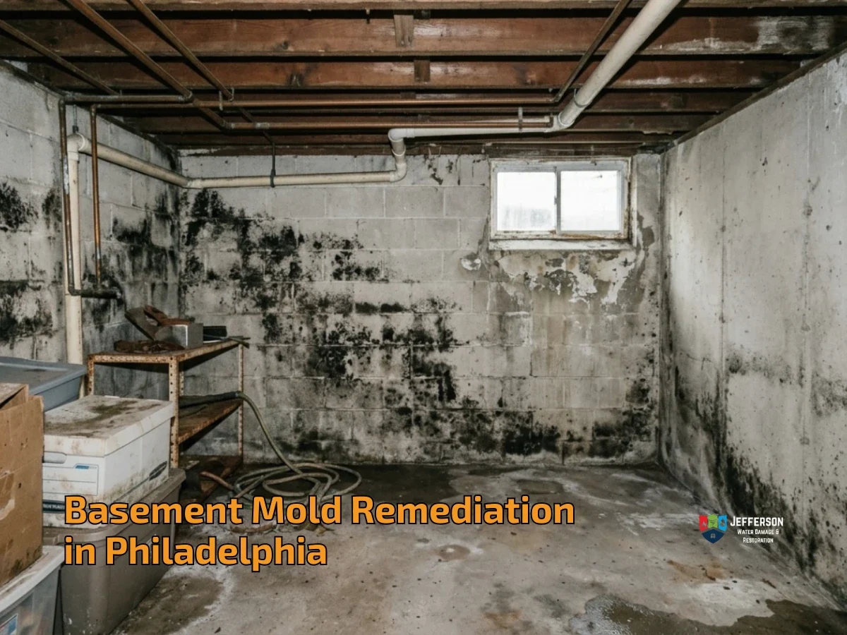 basement mold remediation philadelphia