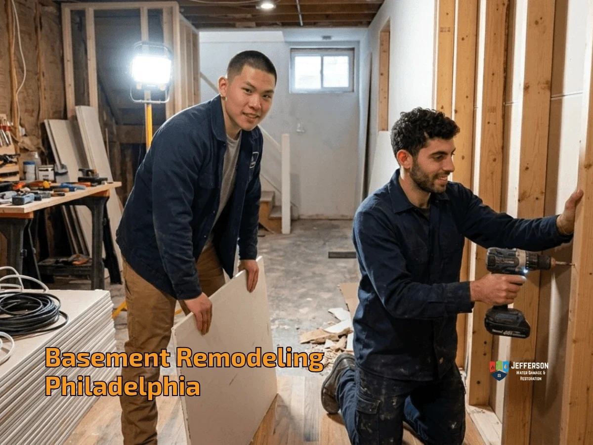 basement remodeling philadelphia