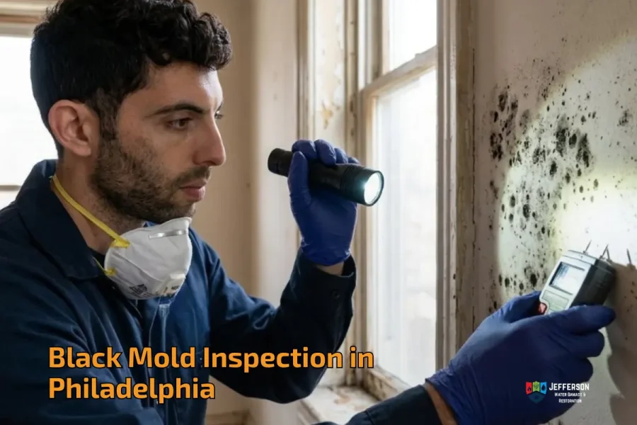 black mold inspection philadelphia