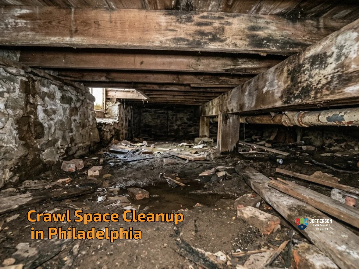 crawl space cleanup philadelphia