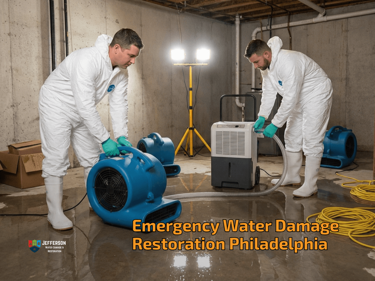 emergency water damage restoration philadelphia