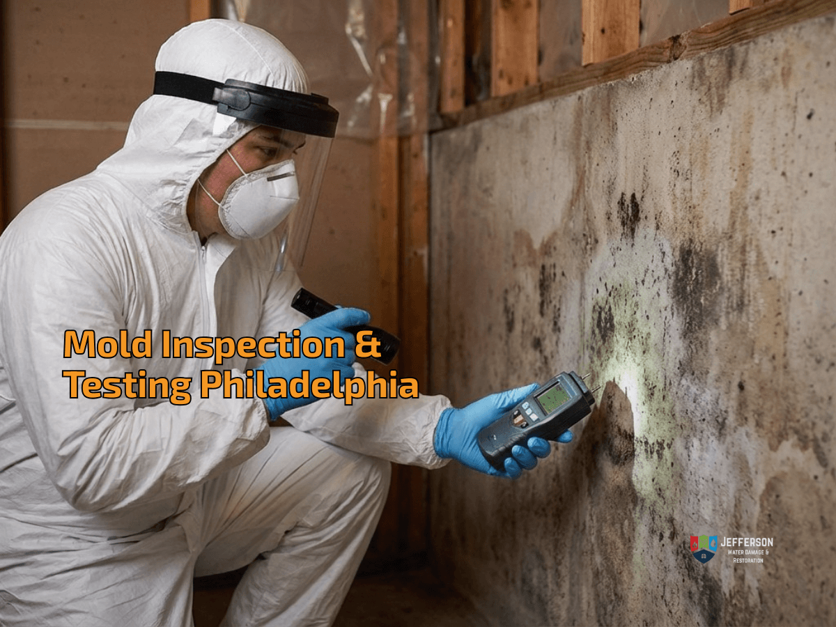 mold inspection and testing philadelphia