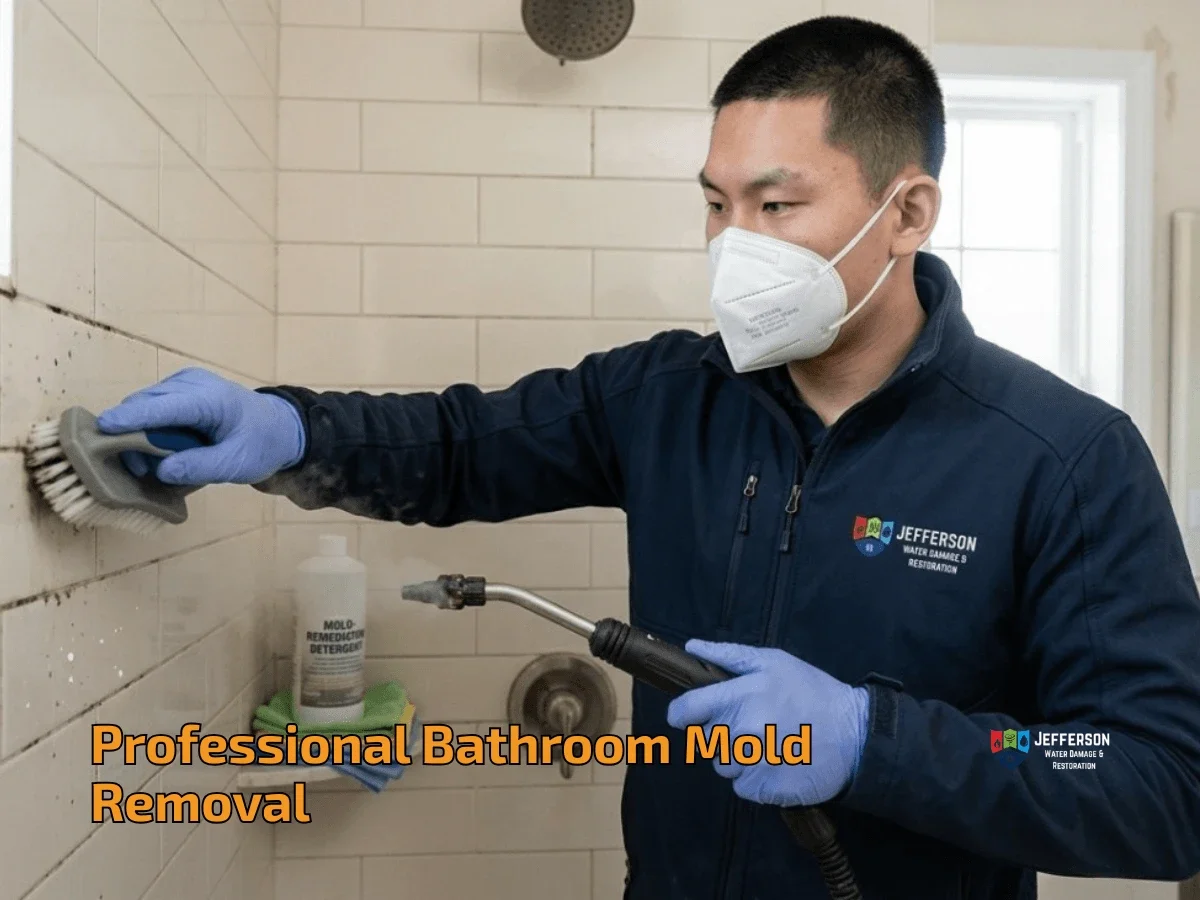 professional bathrom mold remediation