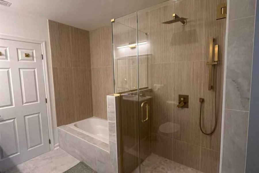 remodelled bathroom